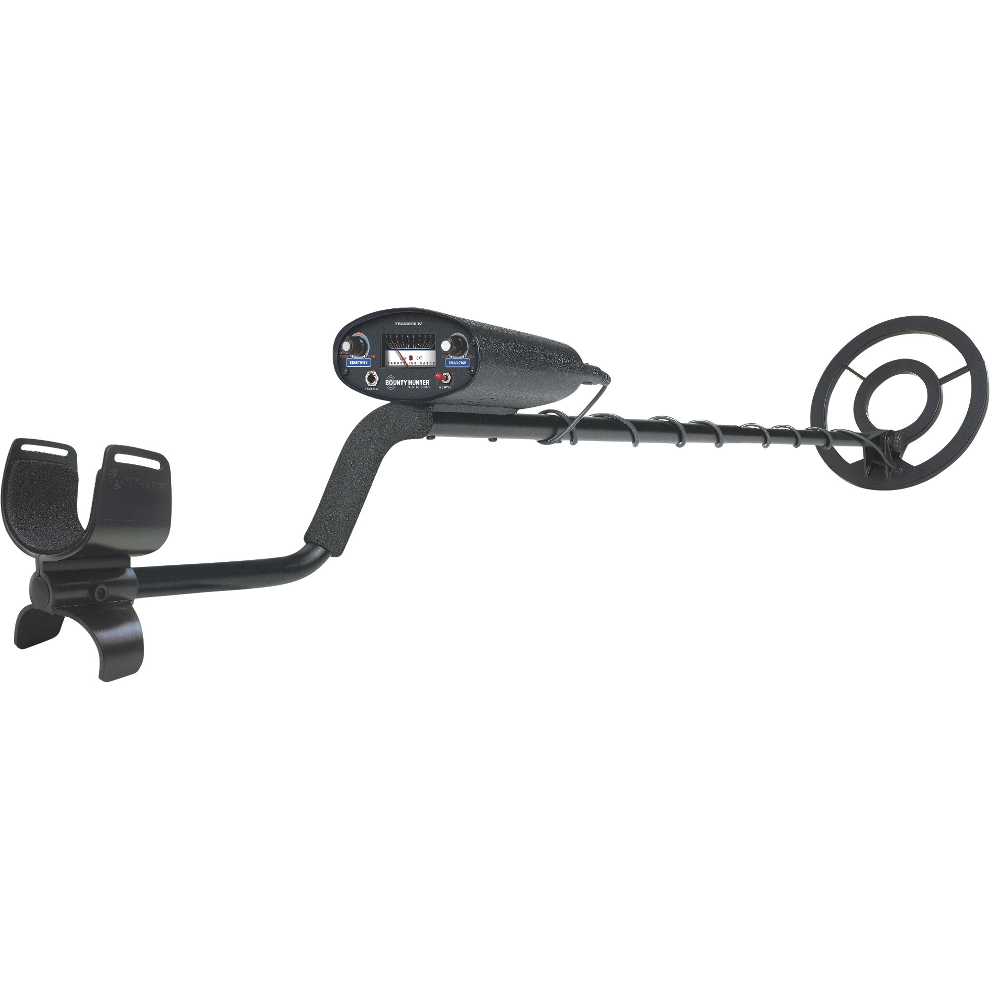 Bounty Hunter Tracker IV Metal Detector with Pouch and Digger, Model# TK4GWP